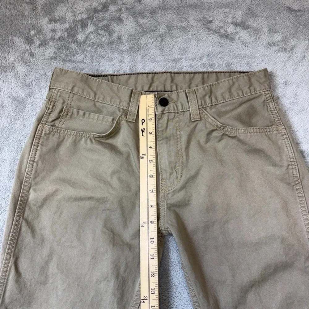 Levis 511 Jeans Mens 32X30‎ Tan Slim Straight Low Rise Modern Twill Preppy